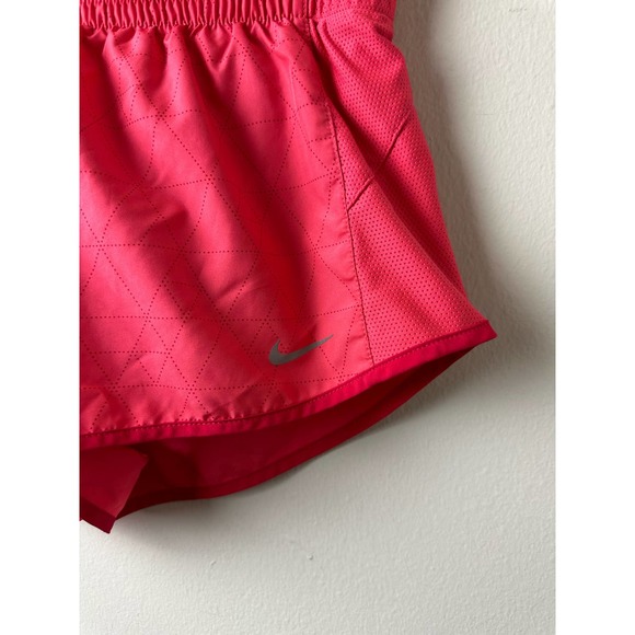 Nike Women's Dri-Fit Pink Running Shorts Medium - Picture 2 of 6
